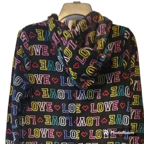 SO Love Hooded Sleep One Piece Juniors Small - Picture 6 of 11
